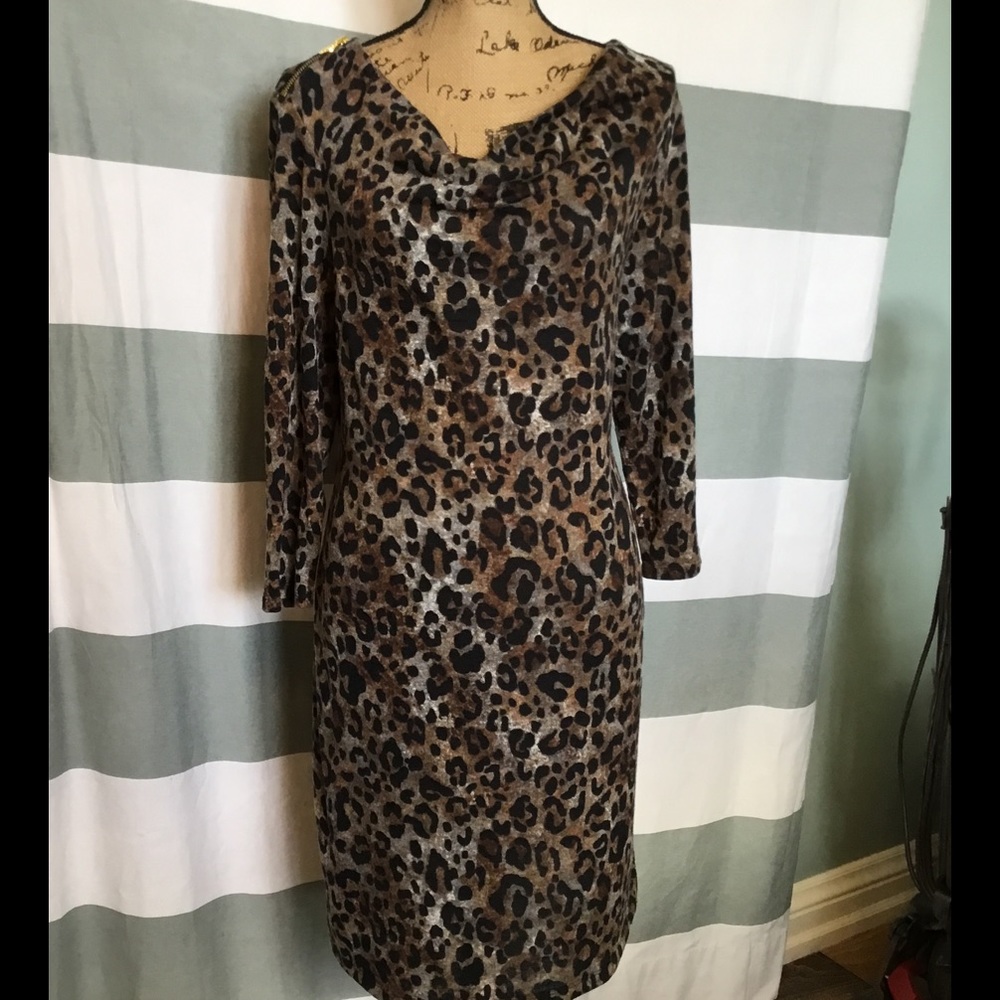 Michael Kors Animal Print Dress